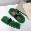 마르니 양털슈즈