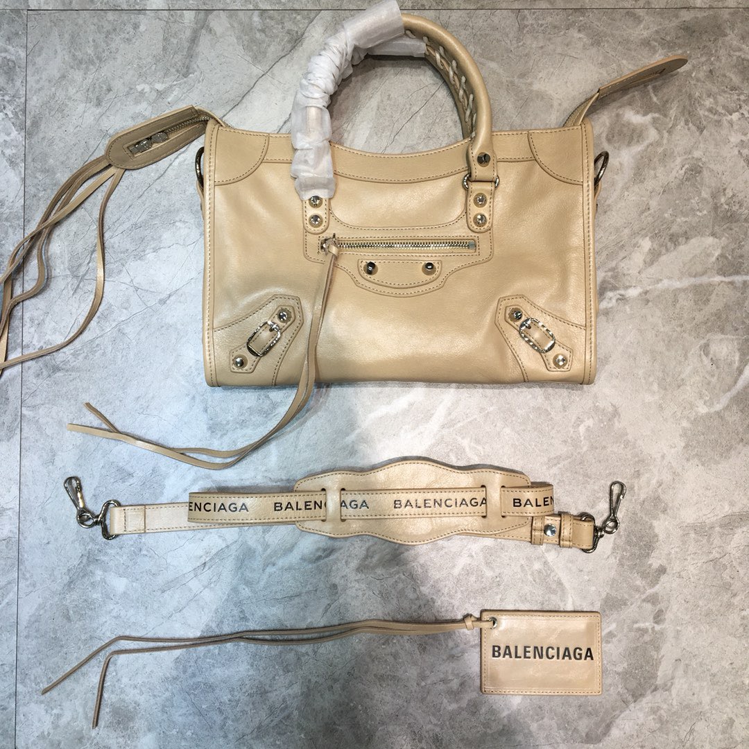 발렌시아가 시티 미니 로고스트랩 30cm