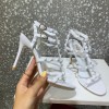 발렌티노 락스터드 샌들 힐 10.5cm