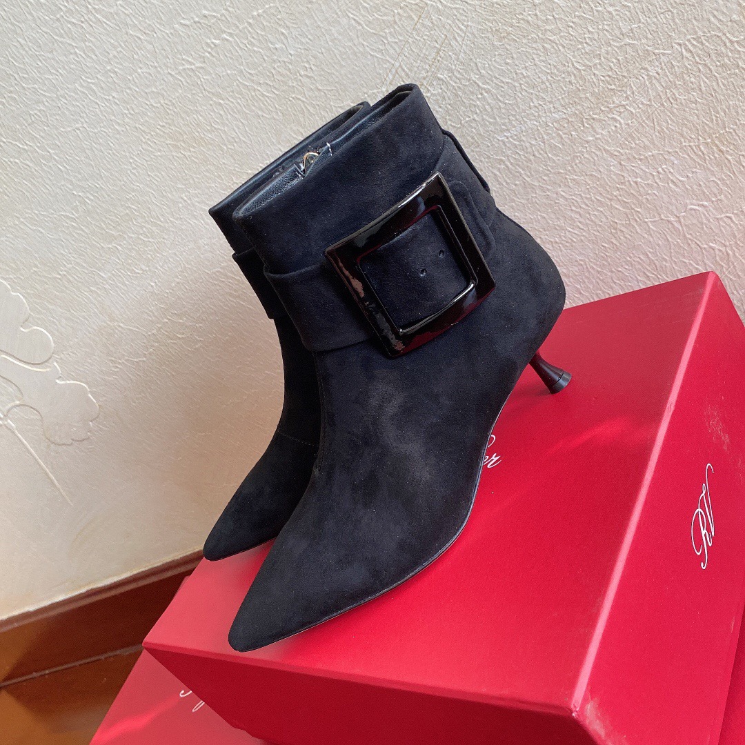 로저비비에 앵클 부츠 4.5cm
