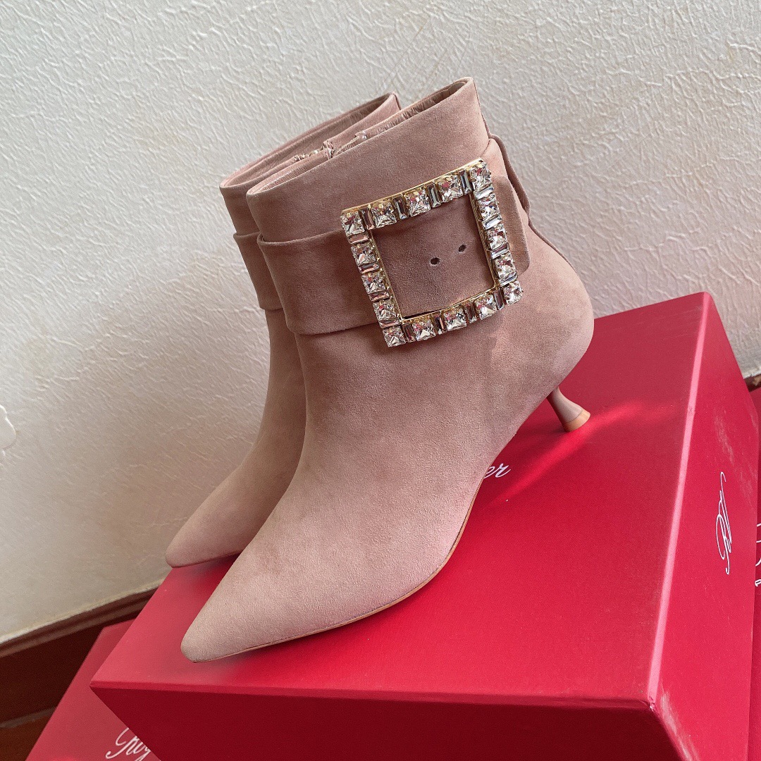로저비비에 앵클 부츠 4.5cm