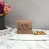 발렌티노 V로고 콤팩트 체인 미니백 체인