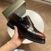 벨루티 클래식 듄 레더 버클 슈즈