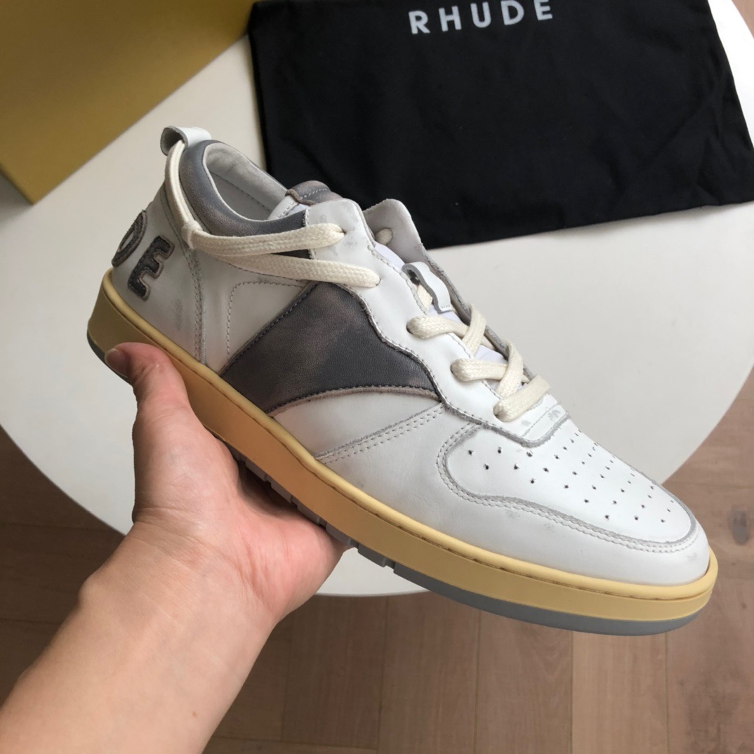 RHUDE 로우 스니커즈