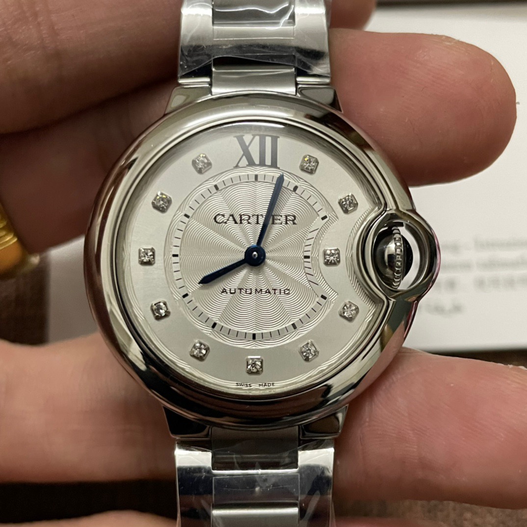 까르띠에 발롱블루 오토 33mm,36mm