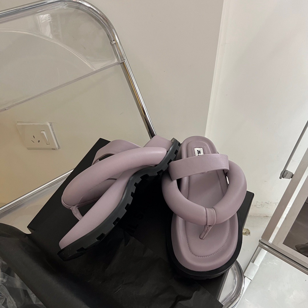 질샌더 플랫폼 샌들