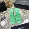 샤넬 페이던트 백로고 포인트 뮬 8.5cm