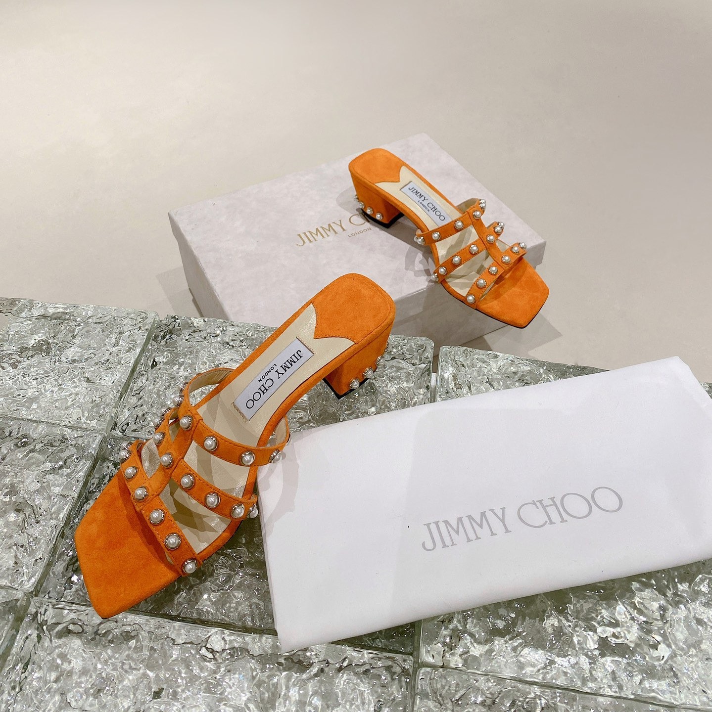 지미추 hazal 힐 샌들 4.5cm