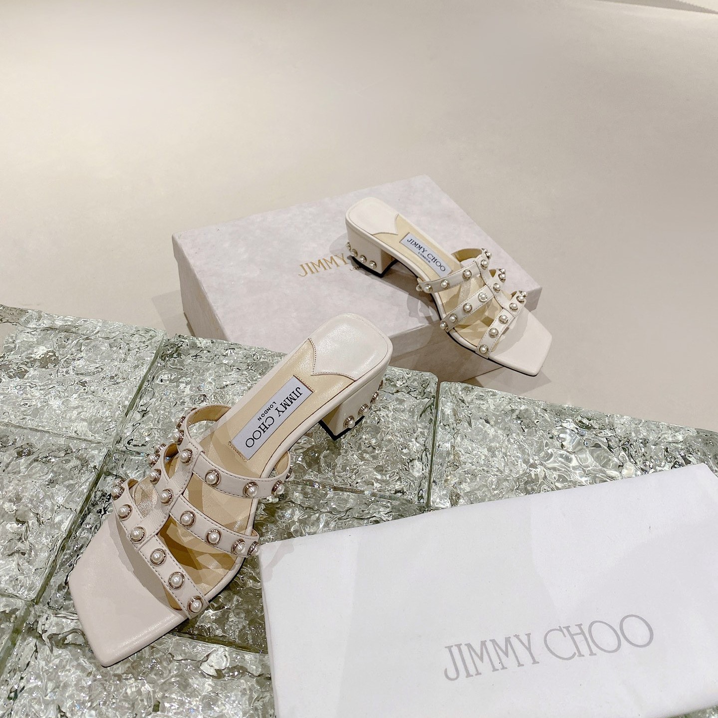 지미추 hazal 힐 샌들 4.5cm
