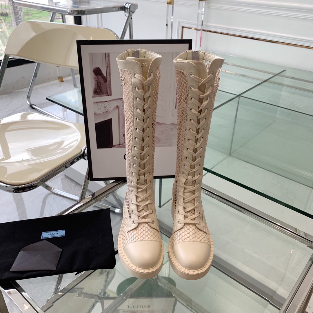 프라다 메쉬 부츠