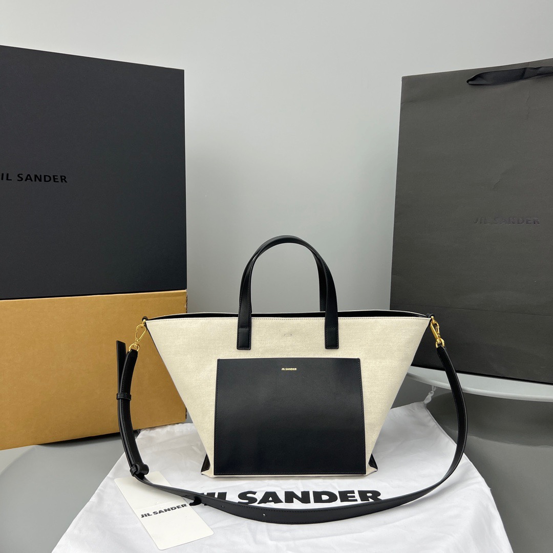 질샌더 WANDER 캔버스 토트백