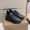 버버리 퀼팅 가죽 Classic 스니커즈