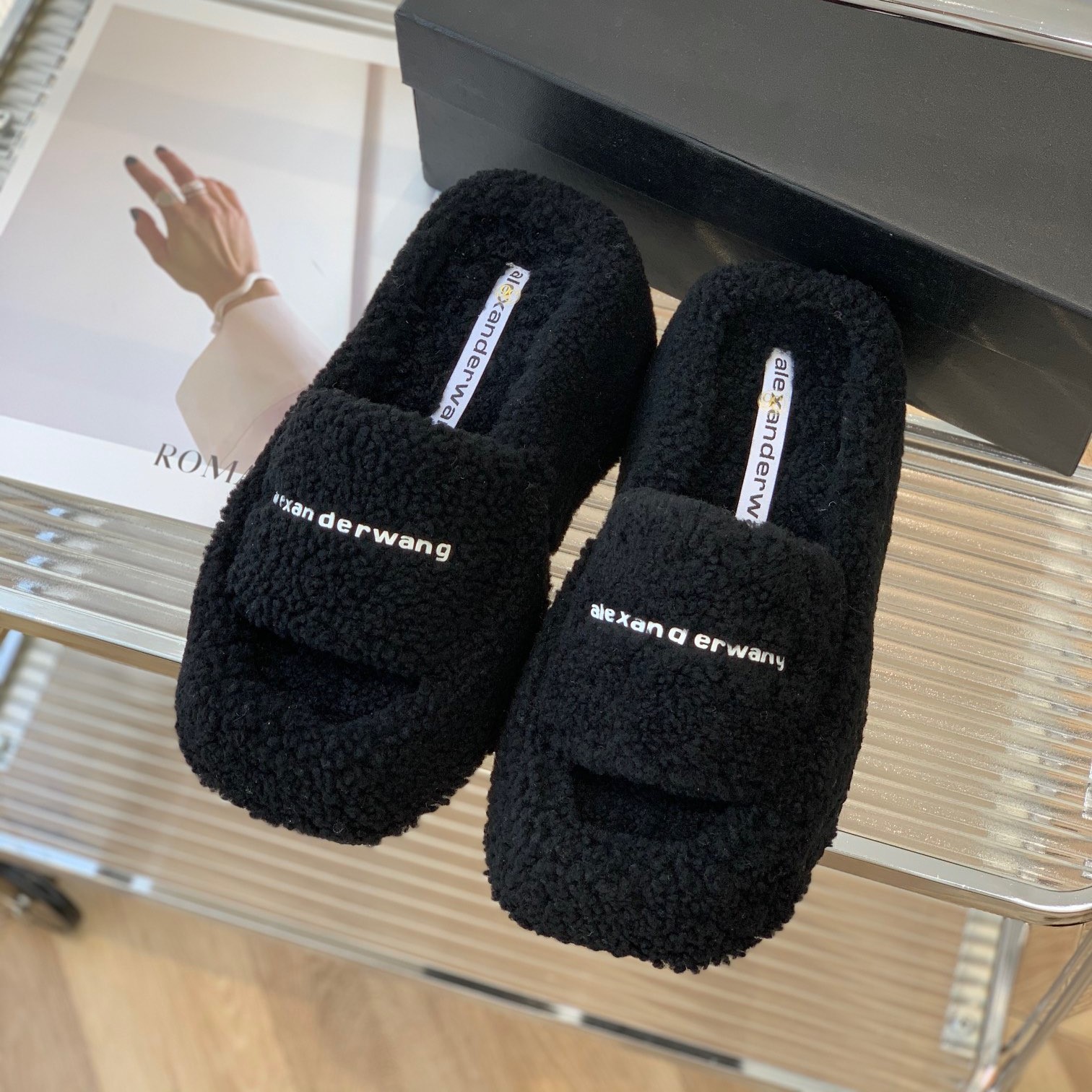 알렉산더 왕 플랫폼 슬리퍼