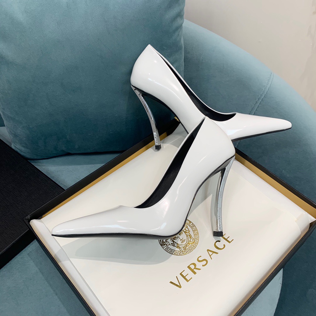 베르사체 Metallic 힐 11cm