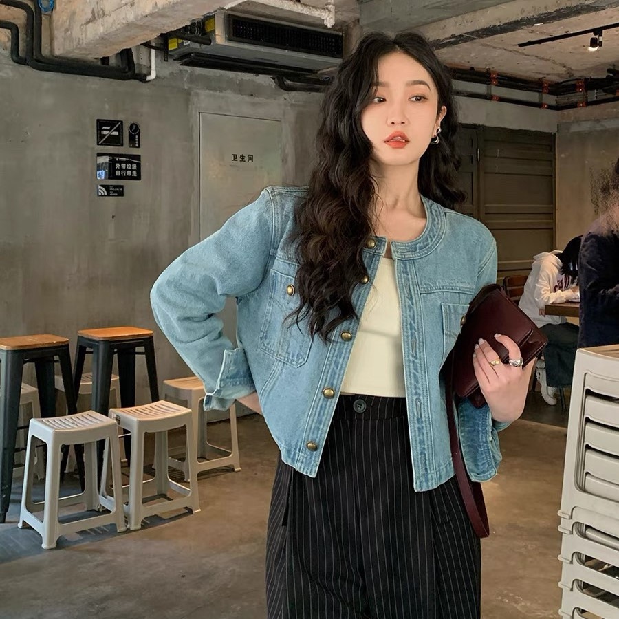 생로랑 청자켓