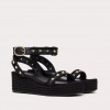 발렌티노 락스터드 플랫폼 샌들 4cm