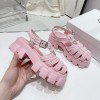 프라다 모놀리스 크로셰 케이지 샌들 5.5cm
