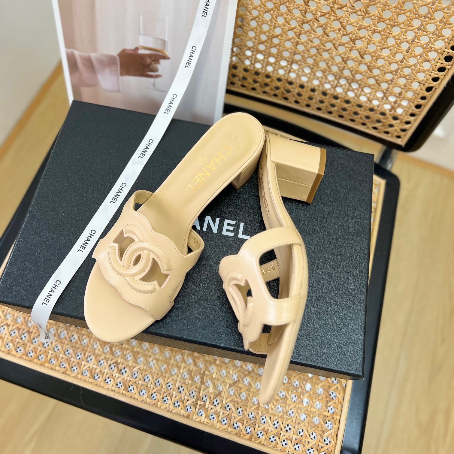 샤넬 뮬