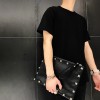 크롬하츠 제로피라미드 스터드 클러치 32cm