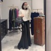 메종마르지엘라 Snatched 레더 클러치 36cm