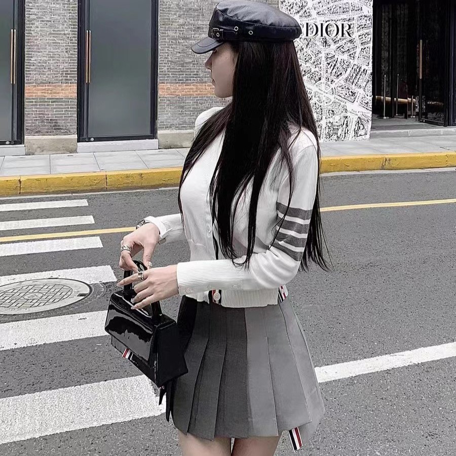 톰브라운 울 카디건