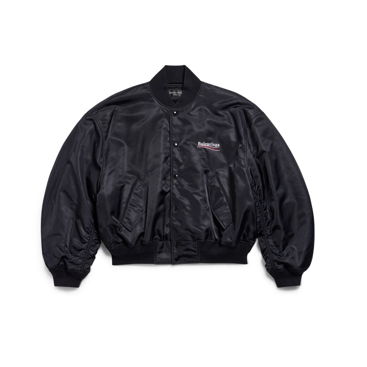 발렌시아가 Political campaign Varsity 재킷