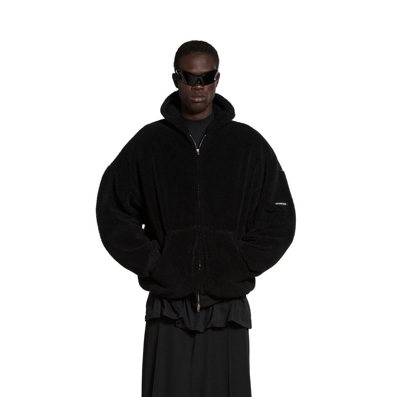 발렌시아가 아우터웨어 오버사이즈 집업 HOODIE