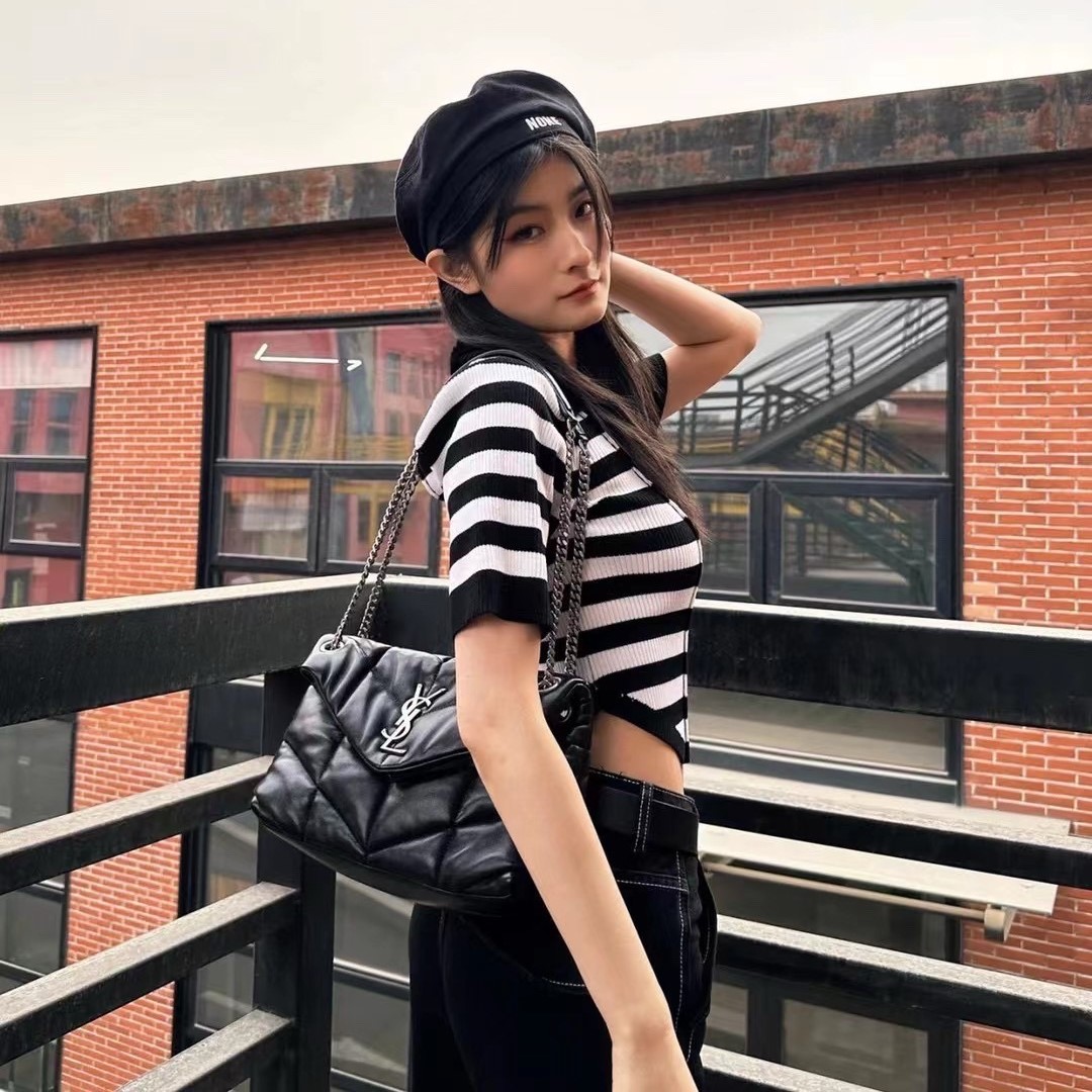 생로랑 푸퍼 토이 체인백 29cm