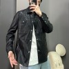 크롬하츠 레더 자켓