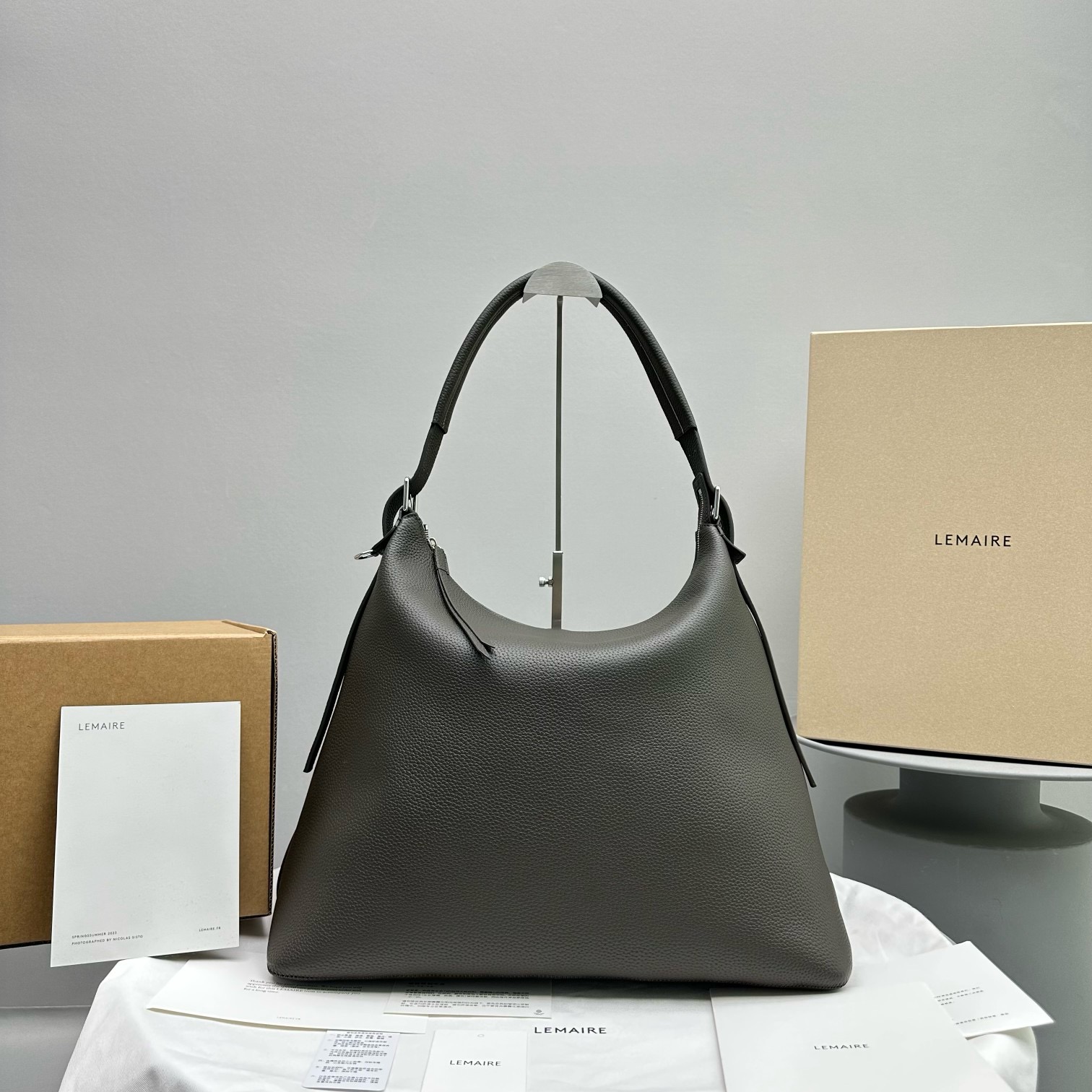 르메르 호보백 호보 벨트 숄더백 44cm
