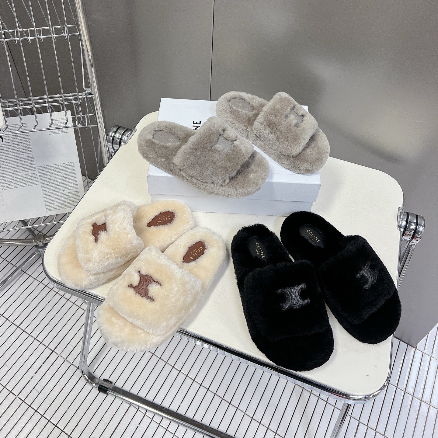 셀린느 시어링 뮬