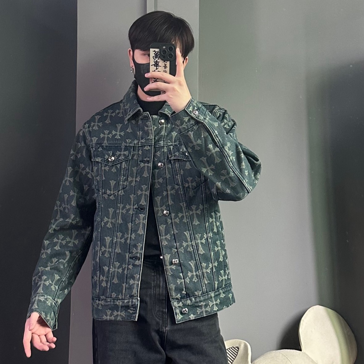 크롬하츠 청자켓