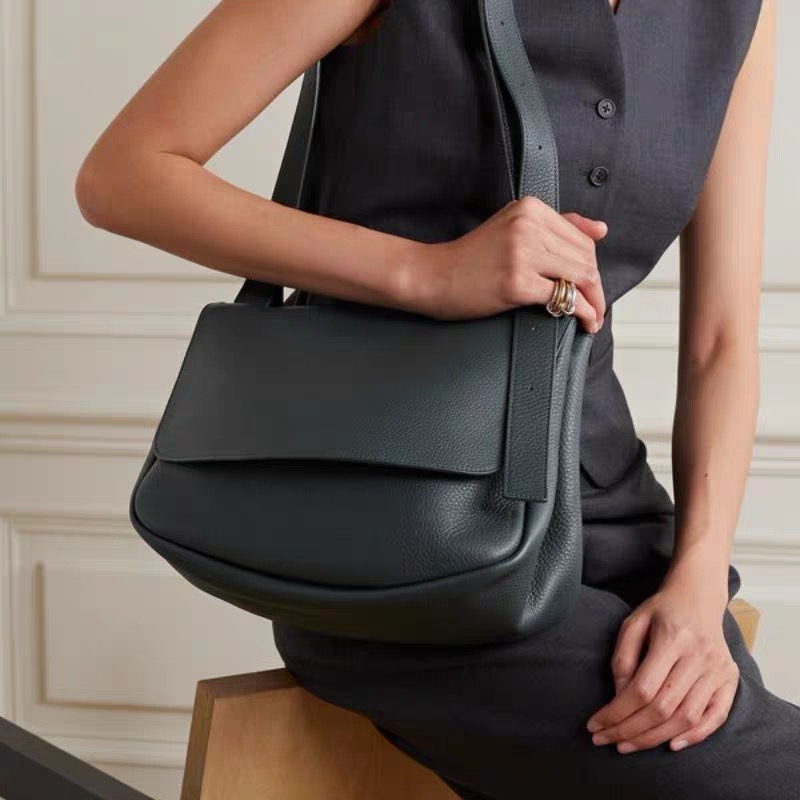 더로우 mail leather 숄더 백