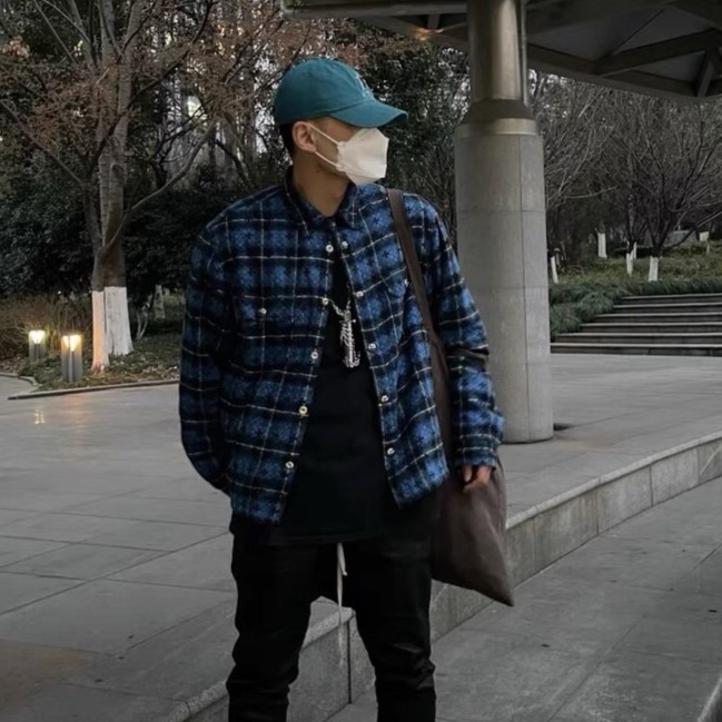 크롬하츠 체크 남방