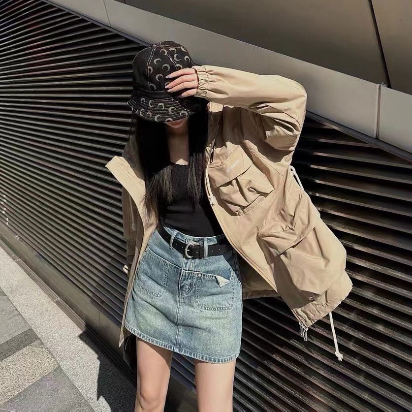 질샌더 후드 자켓
