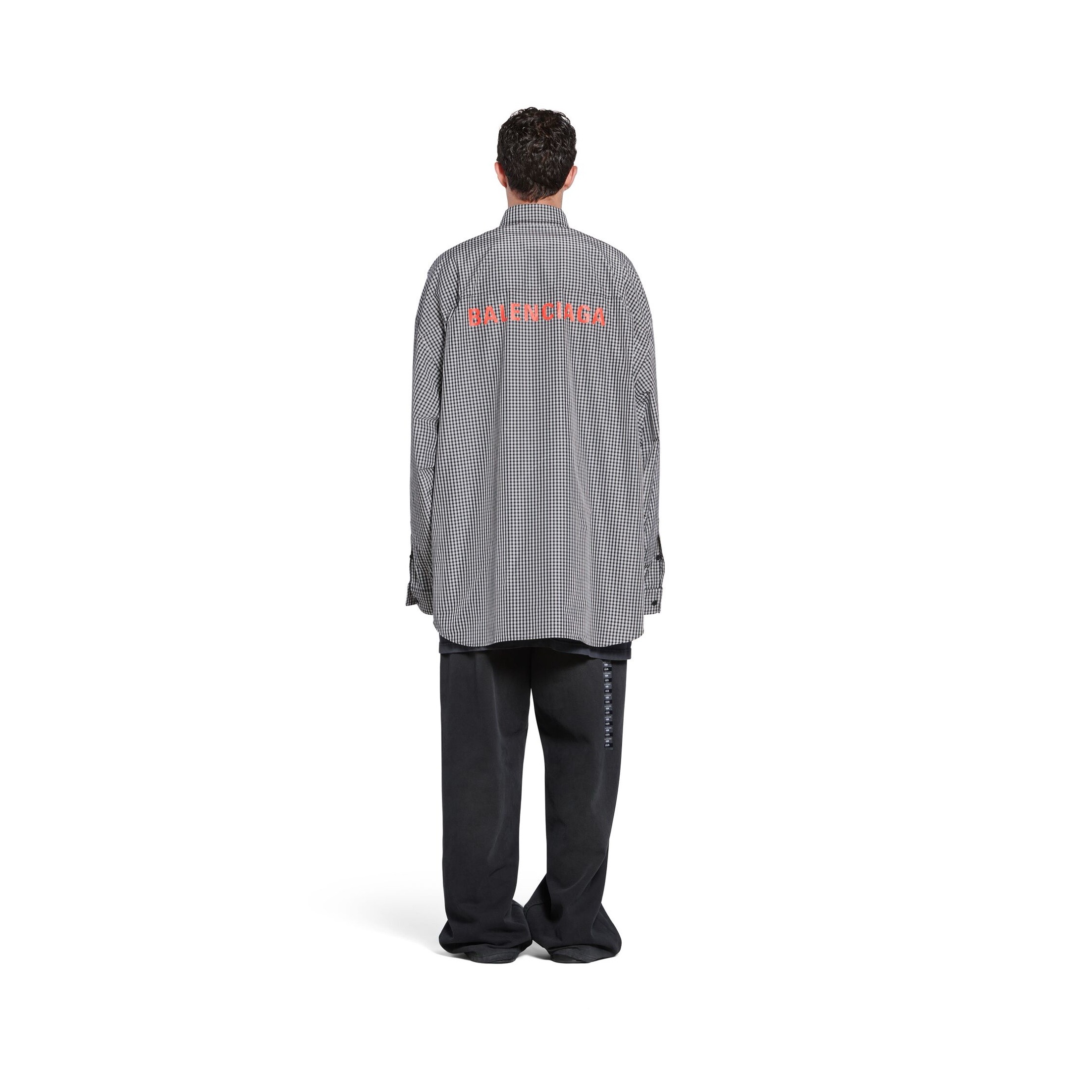 발렌시아가 Oversized Logo Shirt