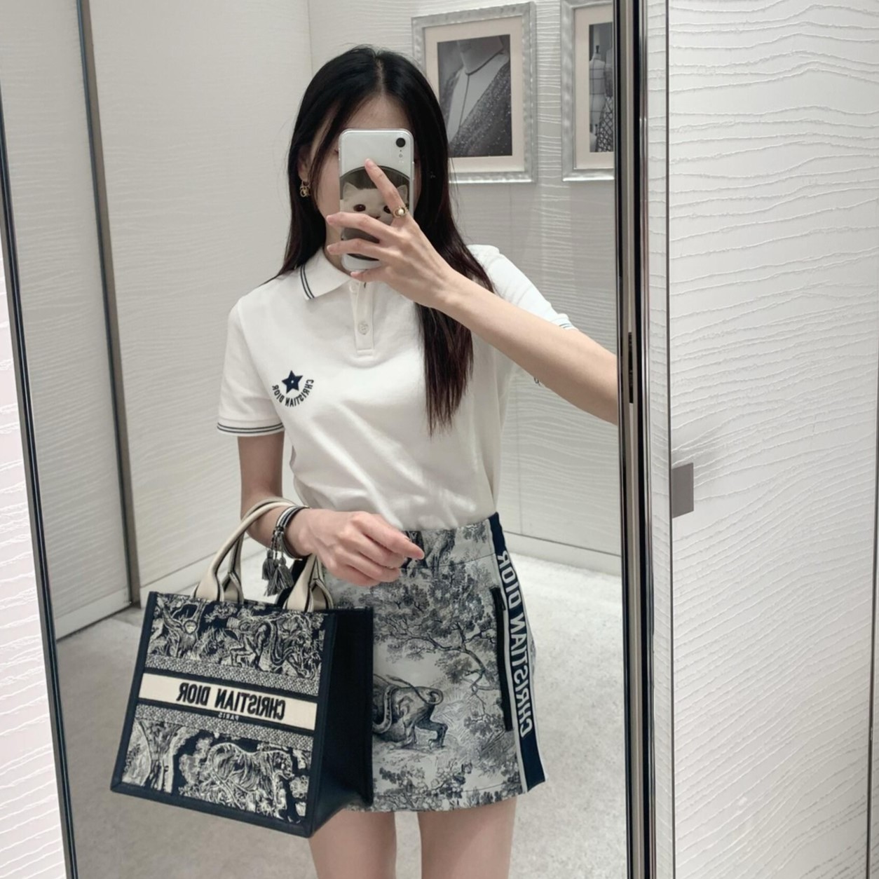 디올 북토트 스몰 백