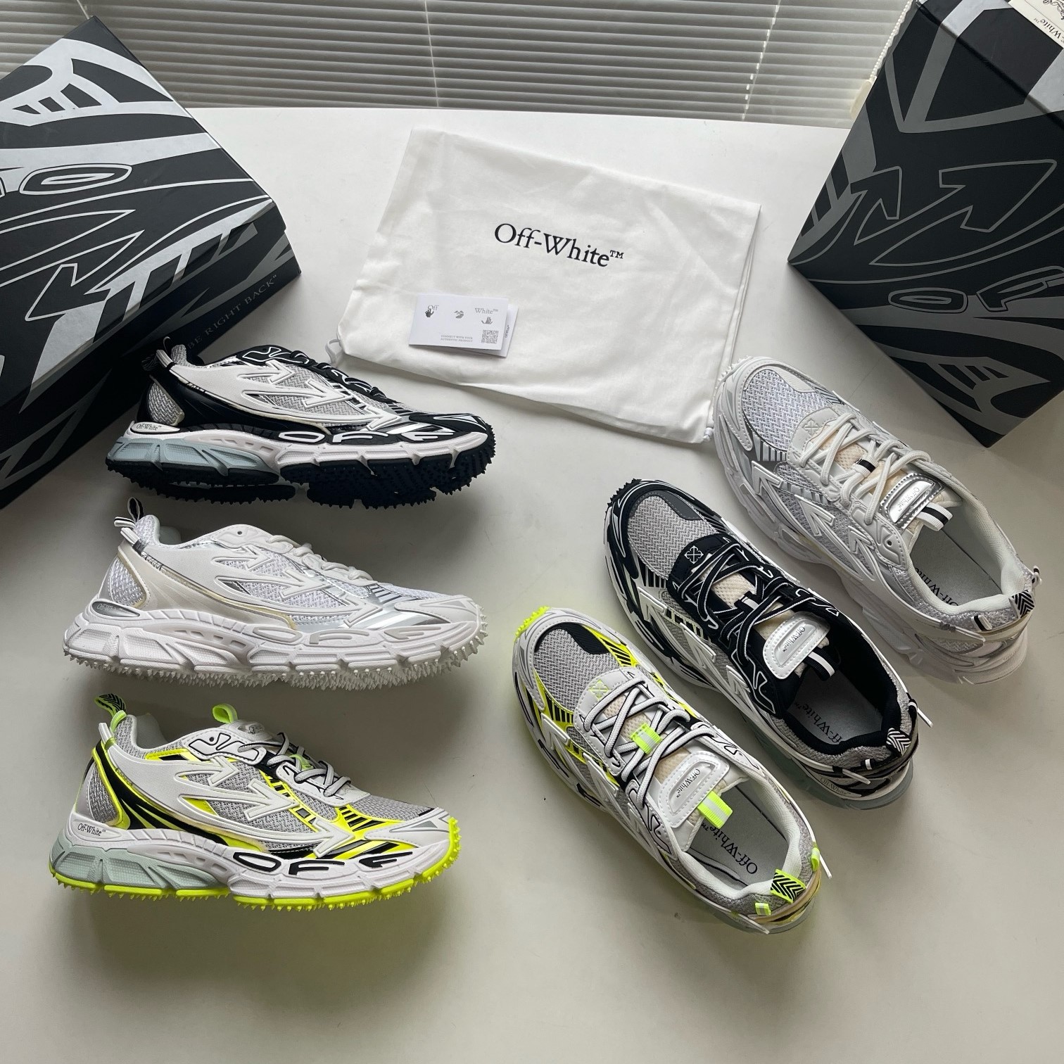 오프화이트 ow be right back sneakers