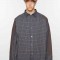 아크네 Check button-up shirt