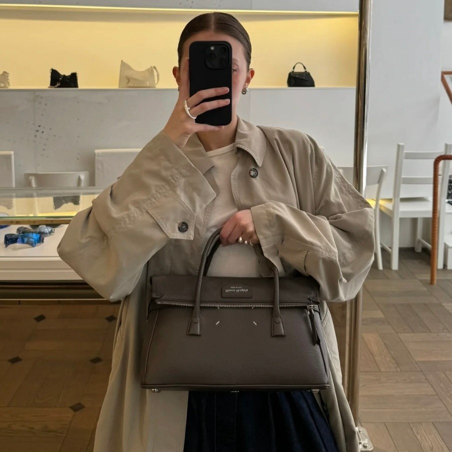 메종마르지엘라 5ac 미디엄 토트백