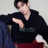 구찌 프린트 코튼 저지 후드 스웨트셔츠