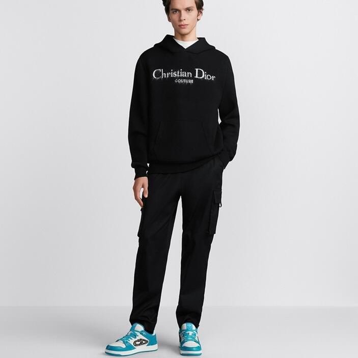 디올 Couture 후드 스웨트셔츠