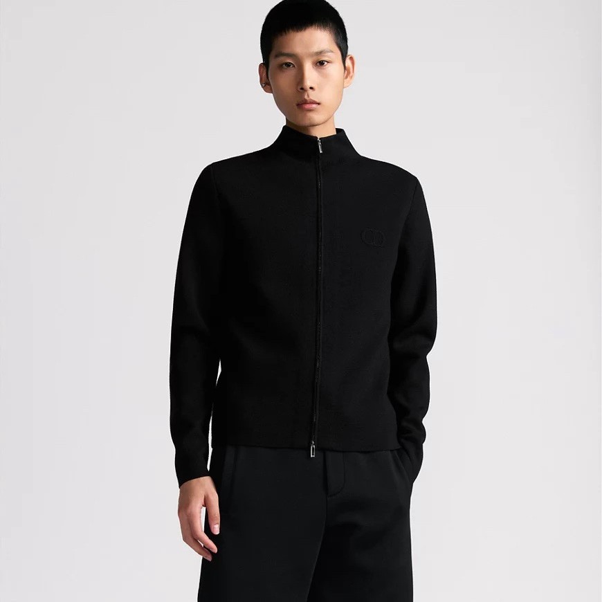 디올 CD Icon Zipped Sweater