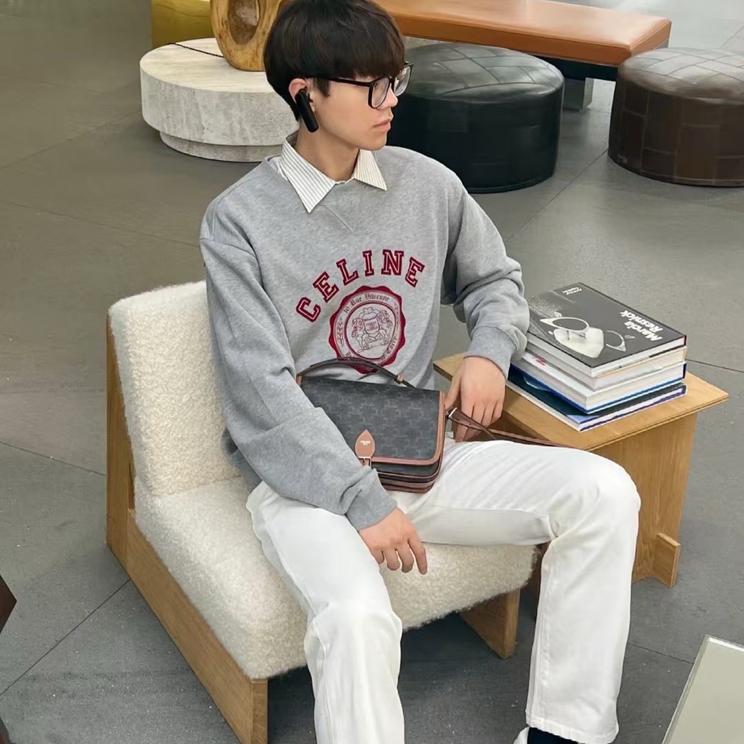셀린느 블라종 루즈 스웨트셔츠