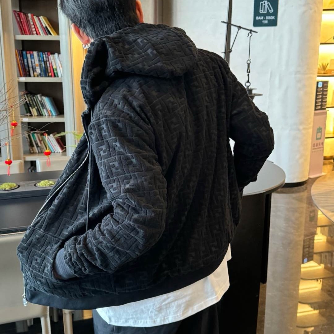 펜디 블루종 재킷