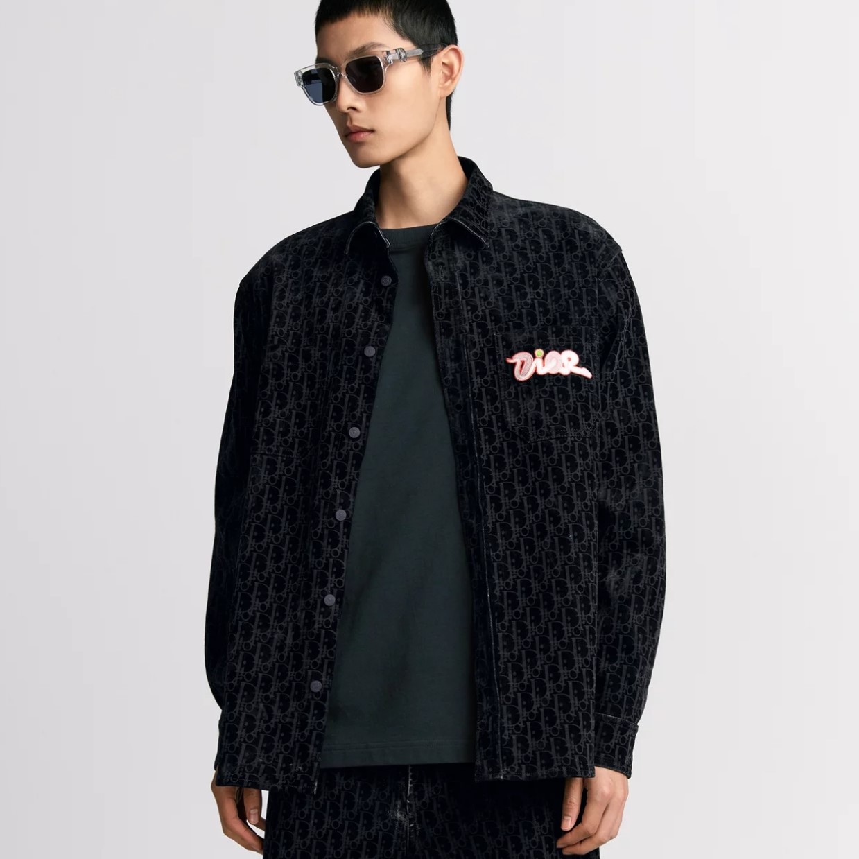 디올 AND KAWS 오버셔츠