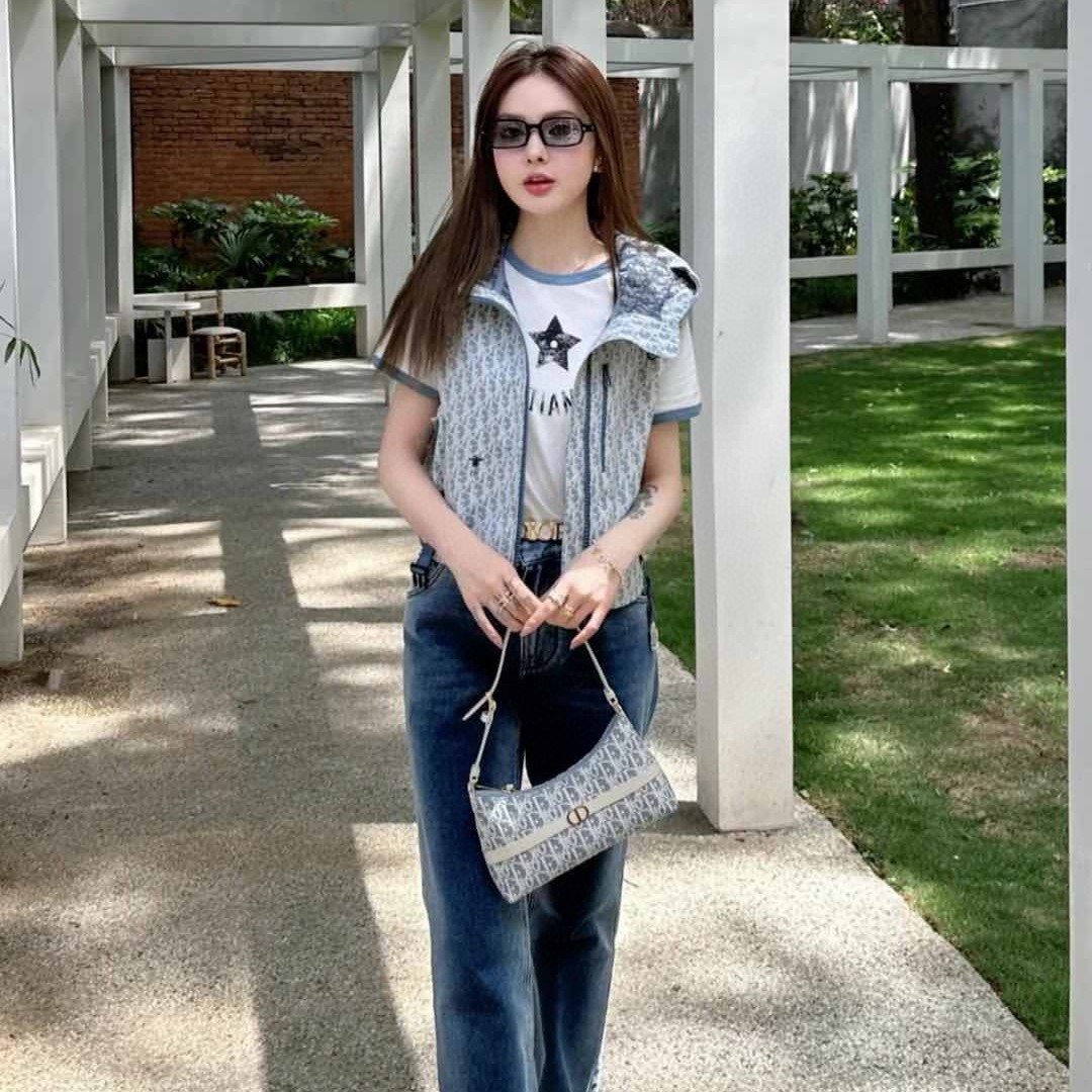 디올 리비에라코트 후드 조끼