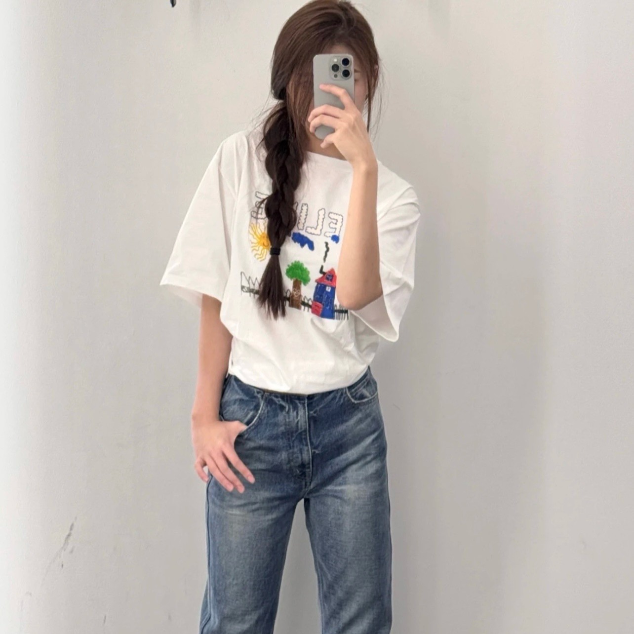 셀린느 루즈 티셔츠