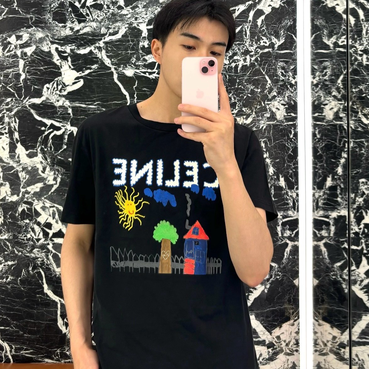 셀린느 루즈 티셔츠