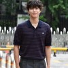 셀린느 숏 슬리브 폴로 스웨터